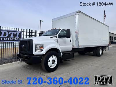 Ford F-650 XL 24 ft Box Truck - 350HP, Automatic, Liftgate