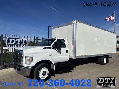 Ford F-650 XL 24 ft Box Truck - 250HP, 5 Speed Automatic