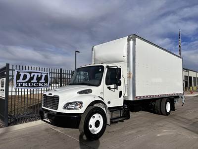 Freightliner M2 106 22 ft Box Truck - 220HP, Automatic, Roll up Door, Liftgate