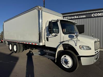 Freightliner M2 106 24 ft Box Truck - 350HP, 6 Speed Allison Hs Automatic, Roll up Door, Liftgate