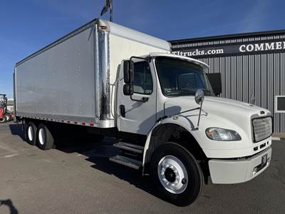 Freightliner M2 106 24 ft Box Truck - 350HP, 6 Speed Allison Hs Automatic, Roll up Door, Liftgate