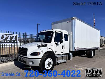Freightliner M2 106 26 ft Box Truck - 240HP, 6 Speed Allison Rds Amt, Roll up Door, Liftgate