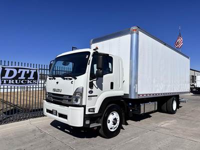 Isuzu FTR 26 ft Box Truck - 260HP, 6 Speed Automatic, Roll up Door, Liftgate