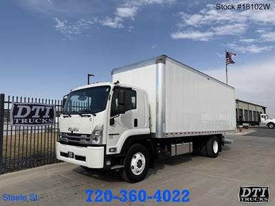 Isuzu FTR Box Truck - 260HP, Automatic, Liftgate