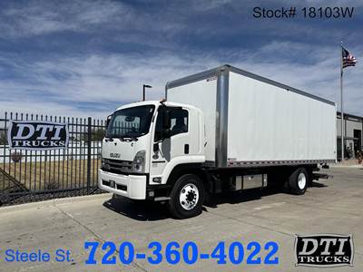 Isuzu FTR 26 ft Box Truck - 260HP, 6 Speed Automatic, Liftgate