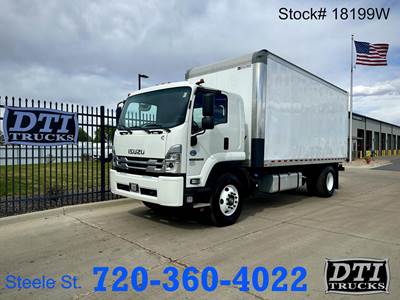 Isuzu FTR Box Truck - 260HP, 6 Speed Automatic, Liftgate