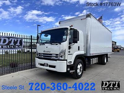 Isuzu FTR 26 ft Box Truck - 260HP, 6 Speed Automatic, Roll up Door, Liftgate