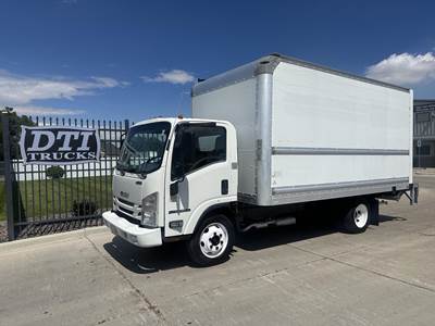 Isuzu NPR HD 16 ft Box Truck - 350HP, 6 Speed Automatic, Liftgate