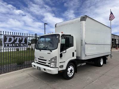 Isuzu NPR HD 16 ft Box Truck - Automatic, Roll up Door, Liftgate
