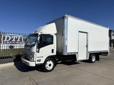 Isuzu NPR HD Box Truck - Automatic, Liftgate