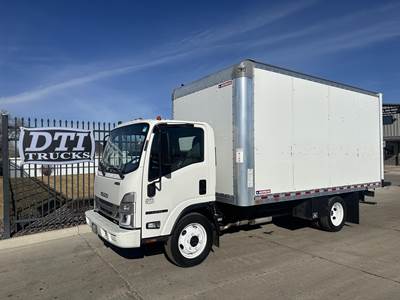Isuzu NPR HD 16 ft Box Truck - 350HP, 6 Speed Automatic, Roll up Door