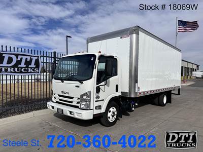 Isuzu NPR HD 20 ft Box Truck - 210HP, Automatic, Roll up Door