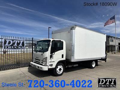 Isuzu NPR HD Box Truck - 350HP, 6 Speed Automatic, Liftgate