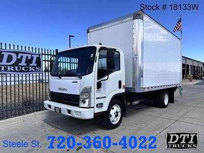 Isuzu NPR HD 16 ft Box Truck - 320HP, Automatic, Liftgate