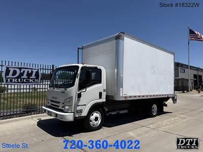 Isuzu NPR HD Box Truck - Automatic, Liftgate