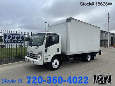 Isuzu NPR HD Box Truck - 300HP, 6 Speed Automatic, Liftgate