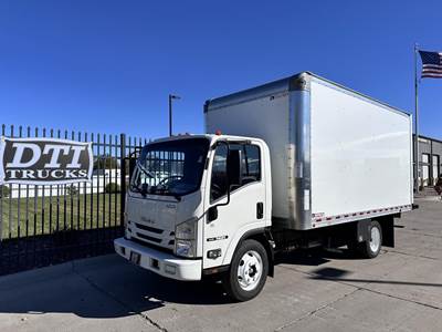 Isuzu NQR Box Truck - Automatic, Roll up Door, Liftgate