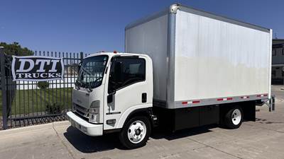Isuzu NRR 16 ft Box Truck - 350HP, 6 Speed Allison Rds Automatic, Roll up Door, Liftgate