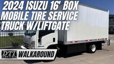 Isuzu NRR Box Truck - 350HP, 6 Speed Automatic, Liftgate