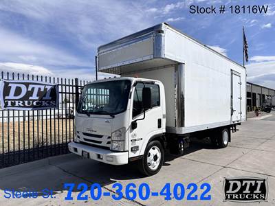 Isuzu NRR 20 ft Box Truck - 260HP, 6 Speed Automatic, Swing Door