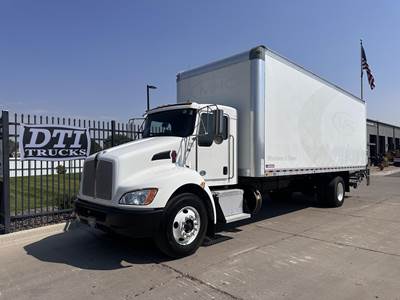 Kenworth T270 26 ft Box Truck - 260HP, 6 Speed Automatic, Liftgate