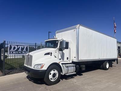 Kenworth T270 26 ft Box Truck - 300HP, 6 Speed Automatic, Liftgate
