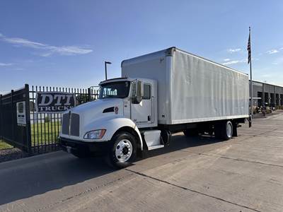 Kenworth T270 Box Truck - 300HP, 6 Speed Allison Rds Automatic, Liftgate