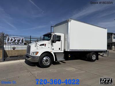 Kenworth T270 Box Truck - 260HP, 6 Speed Allison Rds Automatic, Liftgate