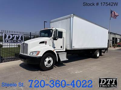 Kenworth T270 Box Truck - 260HP, Automatic, Liftgate