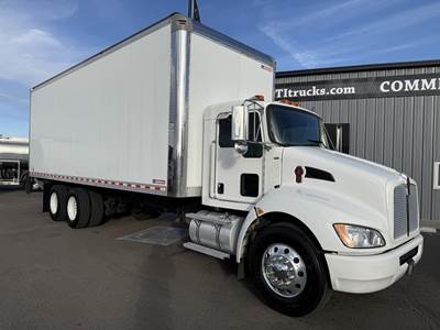 Kenworth T370 26 ft Box Truck - 330HP, 6 Speed Allison Rds Automatic, Liftgate