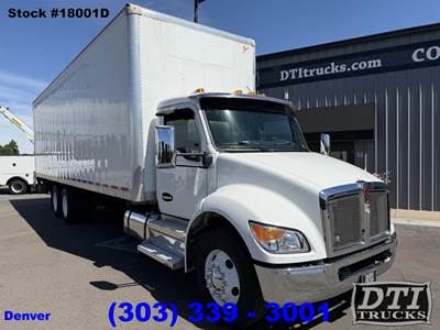 Kenworth T480 32 ft Box Truck - 330HP, 5 Speed Automatic, Liftgate