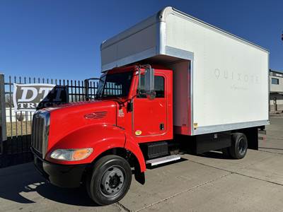 Peterbilt 325 14 ft Box Truck - 200HP, 6 Speed Automatic, Liftgate