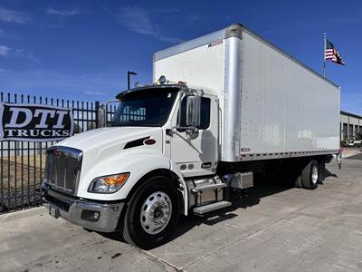 Peterbilt 536 Box Truck - 300HP, 8 Speed Automatic, Liftgate