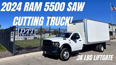 RAM 5500 Box Truck - Automatic, Liftgate