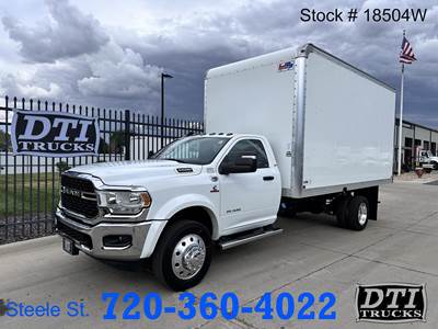 RAM 5500 SLT 16 ft Box Truck - 360HP, 6 Speed Automatic, Roll up Door