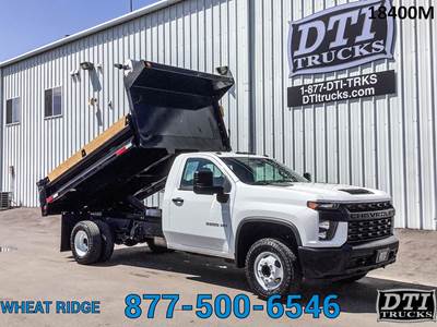 Chevrolet 3500 Single Axle Dump Truck - L8T 401HP, 6 Speed Automatic