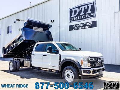 Ford F-550 Single Axle Dump Truck - 6.7L POWER STROKE 330HP, 6 Speed Automatic