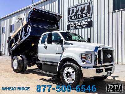 Ford F-650 Single Axle Dump Truck - 6.7L POWER STROKE 330HP, 6 Speed Automatic