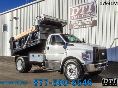Ford F-650 Single Axle Dump Truck - 6.7L POWER STROKE 270HP, 6 Speed Automatic