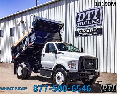 Ford F-750 Dump Truck - 335HP, 6 Speed Automatic