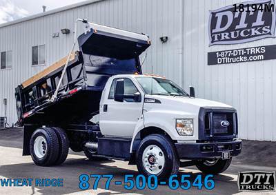 Ford F-750 Dump Truck - 335HP, 6 Speed Automatic