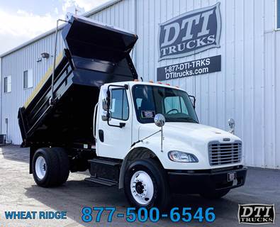 Freightliner M2 106 Single Axle Dump Truck - Cummins 220HP, 6 Speed Allison Rds Automatic