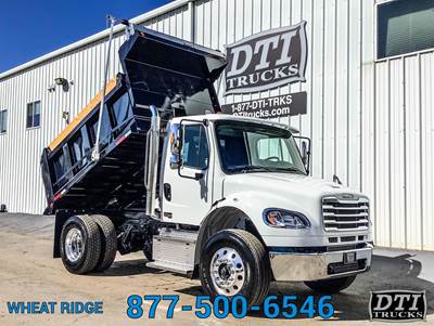 Freightliner M2 106 Single Axle Dump Truck - Cummins 330HP, 6 Speed Allison Rds Automatic, 10' Dump