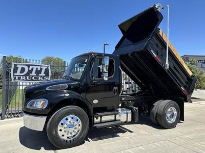 Freightliner M2 106 Single Axle Dump Truck - Cummins 280HP, 6 Speed Allison Hs Automatic