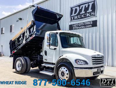 Freightliner M2 106 Single Axle Dump Truck - Cummins 220HP, 6 Speed Allison Rds Automatic