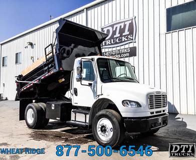 Freightliner M2 106 Single Axle Dump Truck - Cummins 260HP, 6 Speed Allison Rds Automatic