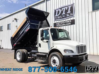 Freightliner M2 106 Single Axle Dump Truck - Cummins 260HP, 6 Speed Allison Rds Automatic, 10' Dump