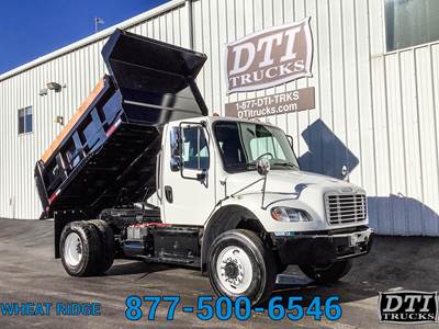 Freightliner M2 106 Single Axle Dump Truck - Cummins 240HP, 6 Speed Allison Rds Automatic