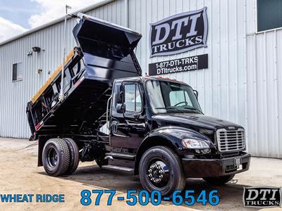 Freightliner M2 106 Single Axle Dump Truck - Cummins 220HP, 6 Speed Allison Rds Automatic
