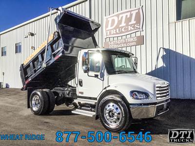 Freightliner M2 106 Single Axle Dump Truck - Cummins 250HP, 6 Speed Allison Rds Automatic